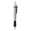 2 in 1 Plastic Ballpoint Pen W/ Highlighter | https://www.bestnamebadges.com