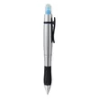 2 in 1 Plastic Ballpoint Pen W/ Highlighter | https://www.bestnamebadges.com
