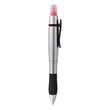 2 in 1 Plastic Ballpoint Pen W/ Highlighter | https://www.bestnamebadges.com