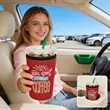 Reusable Iced Coffee Insulator Sleeve | https://www.bestnamebadges.com