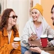 Reusable Iced Coffee Insulator Sleeve | https://www.bestnamebadges.com