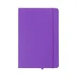A6 Soft Touch Pocket Journal Notebook W/ Elastic Band | https://www.bestnamebadges.com