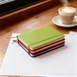 A6 Soft Touch Pocket Journal Notebook W/ Elastic Band | https://www.bestnamebadges.com
