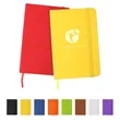 A6 Soft Touch Pocket Journal Notebook W/ Elastic Band | https://www.bestnamebadges.com