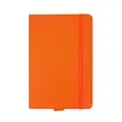 A6 Soft Touch Pocket Journal Notebook W/ Elastic Band | https://www.bestnamebadges.com