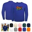 Custom Unisex Crewneck Fleece Pullover Sweatshirt | https://www.bestnamebadges.com