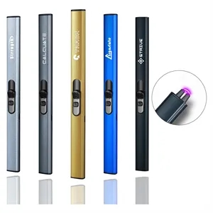 Rechargeable Flameless Electric Lighter W/Safety Lock