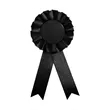 Round Shape Satin Ribbon Pin Award Badge | https://www.bestnamebadges.com