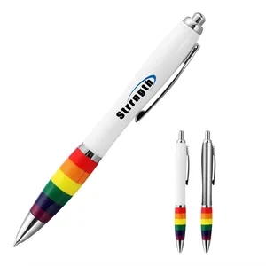 Plastic Retractable Ballpoint Pen