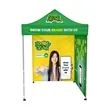 6' x 6' Custom Event Tent with Steel Frame & 2 Full Walls | https://www.bestnamebadges.com