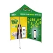 6' x 6' Custom Event Tent with Steel Frame & 2 Full Walls | https://www.bestnamebadges.com