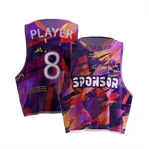 Full Color Sublimated Sleeveless Athletic Mesh Tank Top 