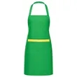8 oz. Uniform fabric two-tone Kitchen aprons w/ 2 pockets | https://www.bestnamebadges.com