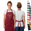 8 oz. Uniform fabric hang neck Kitchen aprons w/ 2 pockets | https://www.bestnamebadges.com