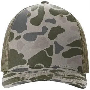 Richardson Printed Five-Panel Trucker Cap - 112PFP