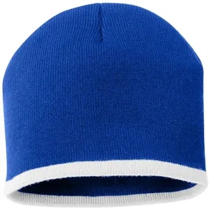 Sportsman 8" Bottom-Striped Beanie - SP09