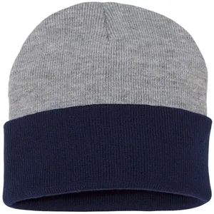 Sportsman 12" Color Blocked Cuffed Beanie - SP12T