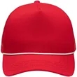 Sportsman Five-Panel Rope Heritage Fit Cap - SP1300 | https://www.bestnamebadges.com