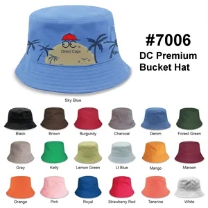 Premium Bucket hat 100% Cotton