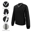Men's Raglan Long Sleeve V Neck Wind Jacket | https://www.bestnamebadges.com