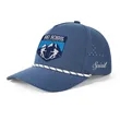Low Stretch Performance Summer Cap With Decorative Rope | https://www.bestnamebadges.com