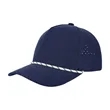 Low Stretch Performance Summer Cap With Decorative Rope | https://www.bestnamebadges.com
