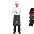 10 oz. High Density Striola fabric Waist Aprons w/ Pocket | https://www.bestnamebadges.com