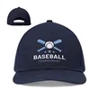 6 Panel Mid Profile Cotton Canvas Baseball Cap With Snapback | https://www.bestnamebadges.com