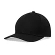 6 Panel Mid Profile Cotton Canvas Baseball Cap With Snapback | https://www.bestnamebadges.com