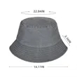 Custom Embroidery Washed Cotton Bucket Hat | https://www.bestnamebadges.com