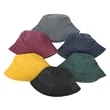 Custom Embroidery Washed Cotton Bucket Hat | https://www.bestnamebadges.com