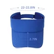 Quick Dry Nylon Sports Sun Visor Cap For Summer | https://www.bestnamebadges.com
