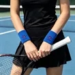 Custom Quick Dry Cooling Sports Wristband | https://www.bestnamebadges.com