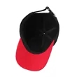 Promotional Color Blocked Cotton Twill Baseball Cap | https://www.bestnamebadges.com