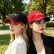 Promotional Color Blocked Cotton Twill Baseball Cap | https://www.bestnamebadges.com