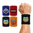 Customized Logo Cotton Sports Wristband | https://www.bestnamebadges.com