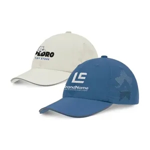 6 Panel Unstructured Quick Dry Nylon Dad Cap With Embroidery