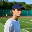 Laser Perforated Panels Mid Profile Unstructured Sports Cap | https://www.bestnamebadges.com