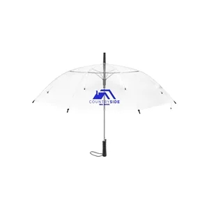 46" Auto Open Clear Umbrella