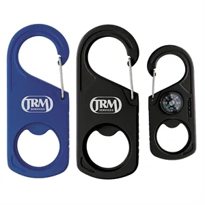 Koozie® 2-in-1 Carabiner | https://www.bestnamebadges.com