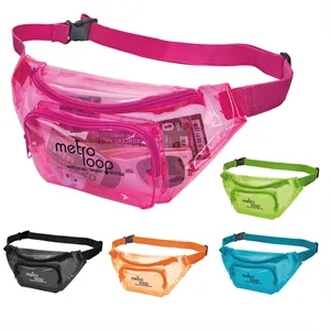Good Value™ Translucent Color Fanny Pack | https://www.bestnamebadges.com