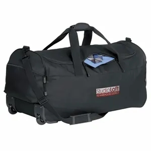 Wheeled Duffel | https://www.bestnamebadges.com