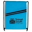 Good Value™ Neon Multi-Zippered Drawstring Backpack | https://www.bestnamebadges.com