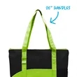 Good Value™ Poly Pro Pocket Tote | https://www.bestnamebadges.com