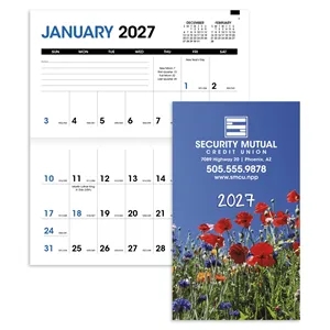 Triumph® Calendars Colorful Impressions Monthly Pocket Pl... | https://www.bestnamebadges.com