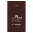 Triumph® Calendars Standard Weekly Pocket Planner | https://www.bestnamebadges.com