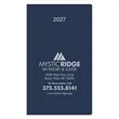 Triumph® Calendars Standard Weekly Pocket Planner | https://www.bestnamebadges.com