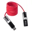 All-Over Braided Long Cable Extender | https://www.bestnamebadges.com