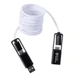 All-Over Braided Long Cable Extender | https://www.bestnamebadges.com