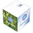Souvenir® 3" x 3" x 3" Non-Adhesive Cube | https://www.bestnamebadges.com